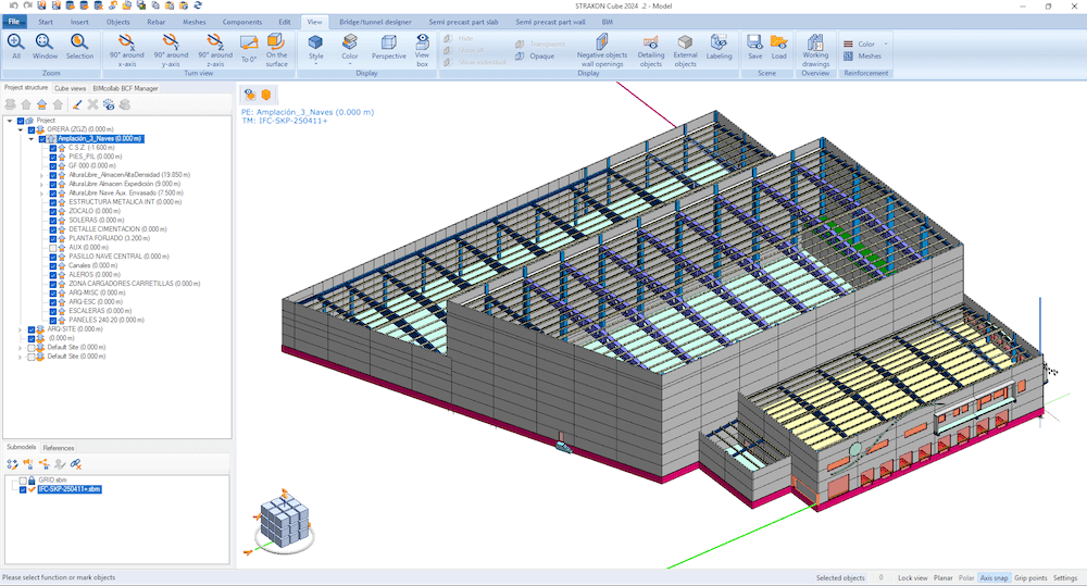 software para prefabricados de hormigón STRAKON de DICAD