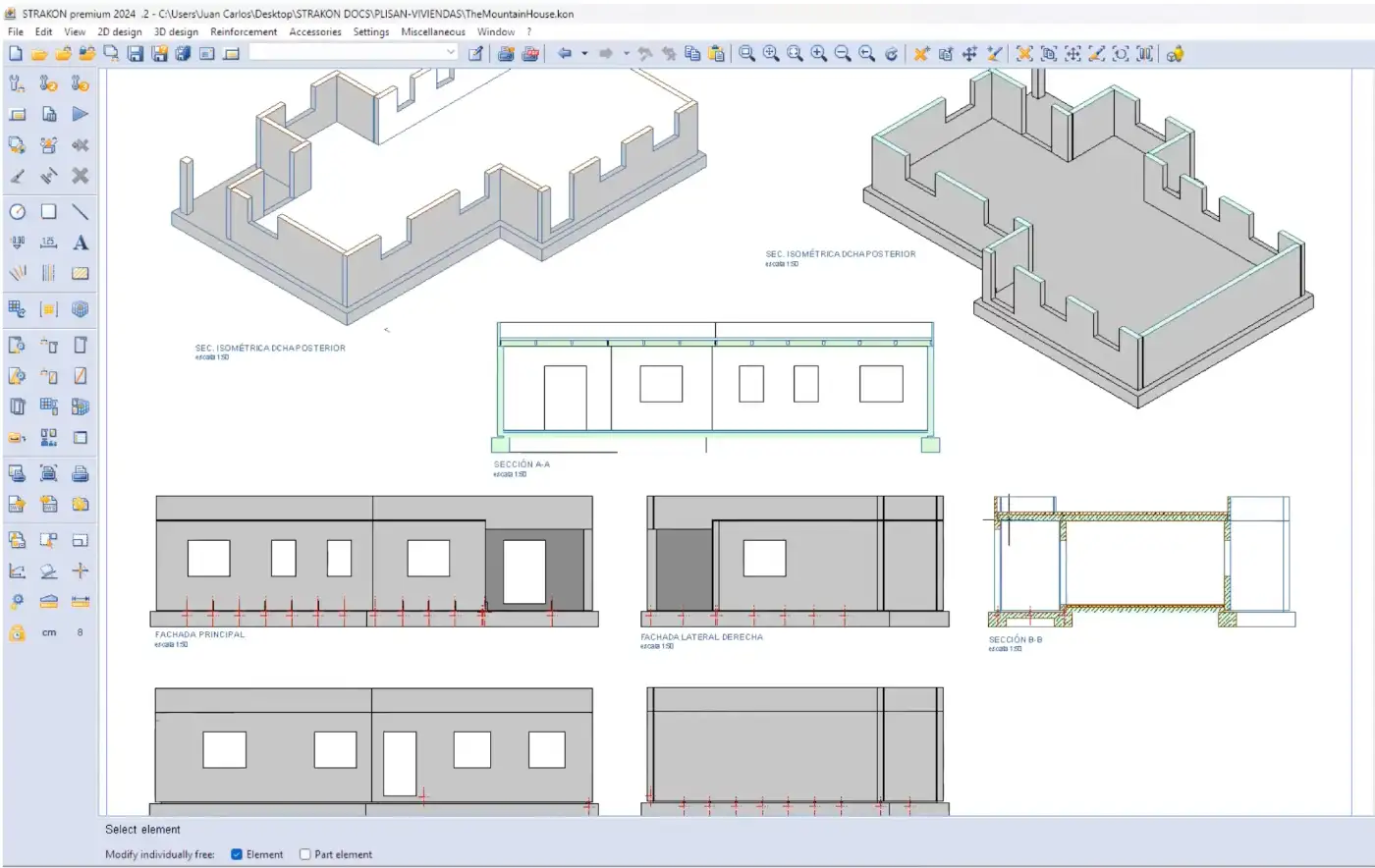 Generación de planos y despieces de armaduras en ingeniería de cálculo de estructuras o ingeniería estructural.